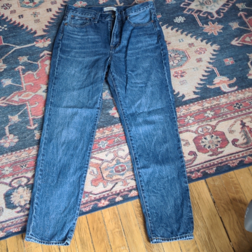 Madewell jeans- the perfect vintage full length jeans